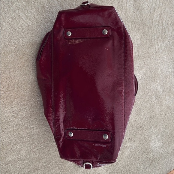 Coach red patent leather purse - Picture 3 of 5